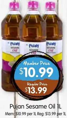 Spudshed Pujan Sesame Oil offer