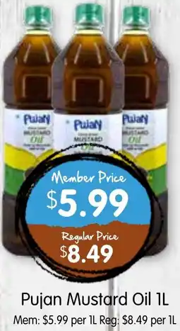 Spudshed Pujan Mustard Oil offer