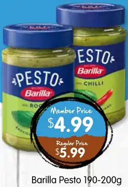 Spudshed Barilla Pesto offer