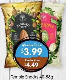 Spudshed Temole Snacks offer