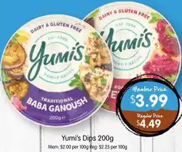 Spudshed Yumi's Dips offer