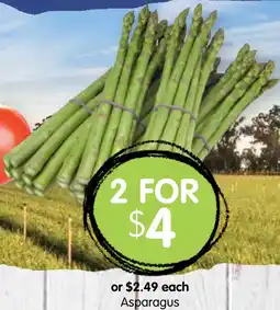 Spudshed Asparagus offer