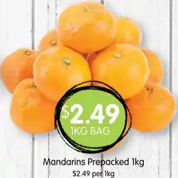 Spudshed Mandarins Prepacked offer