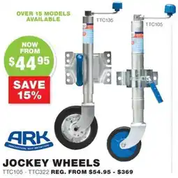 Road Tech Marine Jockey wheels offer