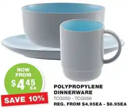 Road Tech Marine Polypropylene dinnerware offer