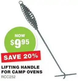 Road Tech Marine Lifting handle for camp ovens offer