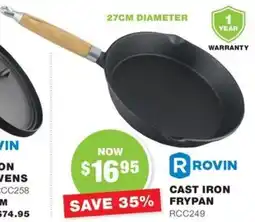 Road Tech Marine R rovin cast iron frypan offer
