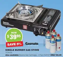 Road Tech Marine Single burner gas stove offer