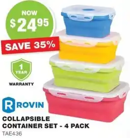 Road Tech Marine R ROVIN Collapsible container set offer