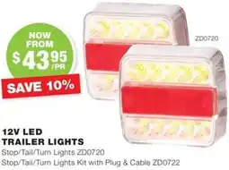 Road Tech Marine Led trailer lights offer