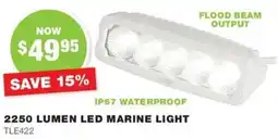 Road Tech Marine 2250 lumen led marine light offer