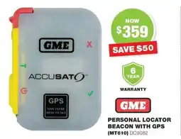 Road Tech Marine Personal locator beacon with gps (mt610) offer
