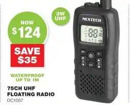 Road Tech Marine 75ch uhf floating radio offer