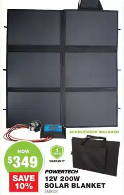 Road Tech Marine 12v 200w solar blanket offer
