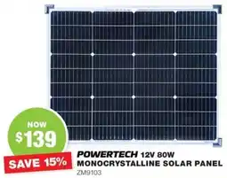 Road Tech Marine Powertech monocrystalline solar panel offer