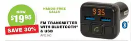 Road Tech Marine Fm transmitter with bluetooth & usb offer
