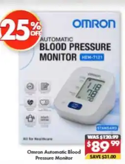 Pharmacy4Less Omron Automatic Blood Pressure Monitor offer