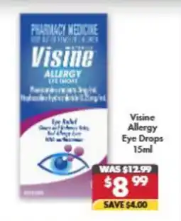 Pharmacy4Less Visine Allergy Eye Drops offer