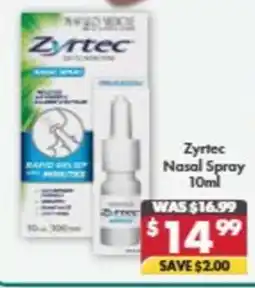 Pharmacy4Less Zyrtec Nasal Spray offer