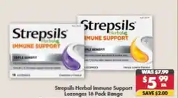 Pharmacy4Less Strepsils Herbal Immune Support Lozenges offer