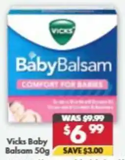 Pharmacy4Less Vicks Baby Balsam offer