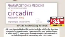 Pharmacy4Less Circadin Melatonin offer