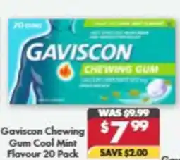 Pharmacy4Less Gaviscon Dual Action Liquid Range Gum Cool Mint Flavour offer