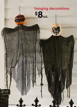 Kmart Hanging Zombie or Pumpkin - Assorted offer