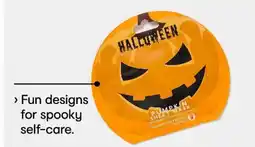 Kmart Halloween pumpkin sheet mask offer