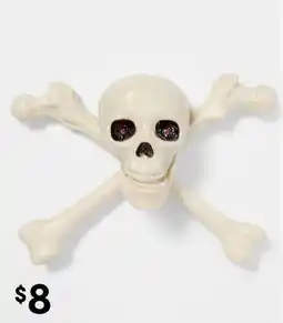 Kmart Light up skull and cross bones offer