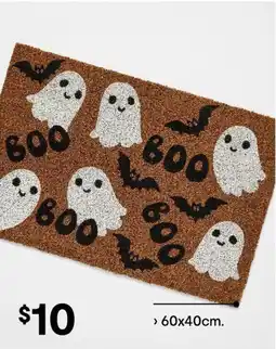 Kmart Ghost door mat offer