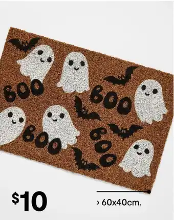 Kmart Ghost door mat offer
