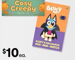 Kmart Bluey's halloween mix-and-match offer