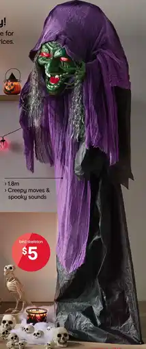 Kmart Animated giant haggard witch offer