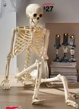 Kmart Posable skeleton offer