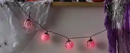 Kmart Skeleton hand string lights offer