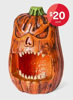Kmart Animated pumpkin candy bowl offer
