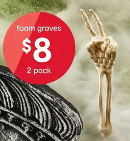 Kmart skeleton hand stakes offer