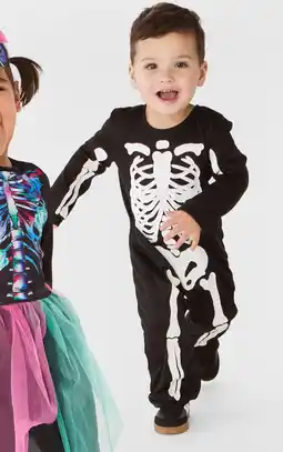 Kmart Toddler Skeleton Costume - Ages 2-3 offer