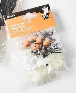 Kmart Halloween craft miniatures offer