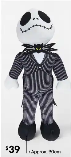 Kmart Disney tim burton's the nightmare before christmas giant jack skellington plush toy offer