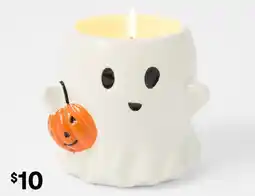 Kmart Halloween ghost spooky scented candle offer