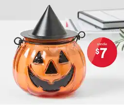 Kmart Halloween jack o lantern candle offer