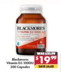 Pharmacy4Less Blackmore Vitamin D3 offer
