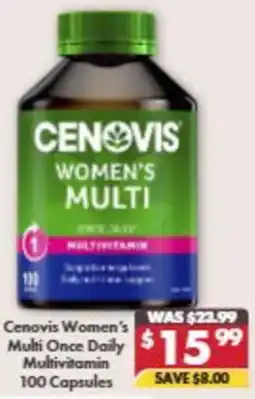 Pharmacy4Less Cenovis Women's Multi Once Daily Multivitamin offer