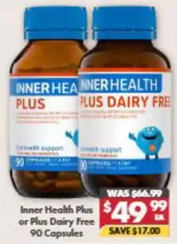 Pharmacy4Less Inner Health Plus or Plus Dairy Free offer