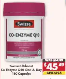 Pharmacy4Less Swisse Ultiboost Co-Enzyme Q10 offer