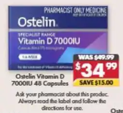 Pharmacy4Less Ostelin Vitamin D offer