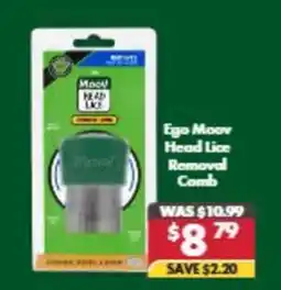 Pharmacy4Less Ego Moov Head Lice Removal Comb offer