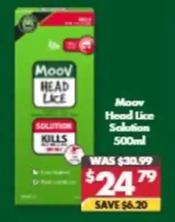 Pharmacy4Less Moov Head Lice Solution offer